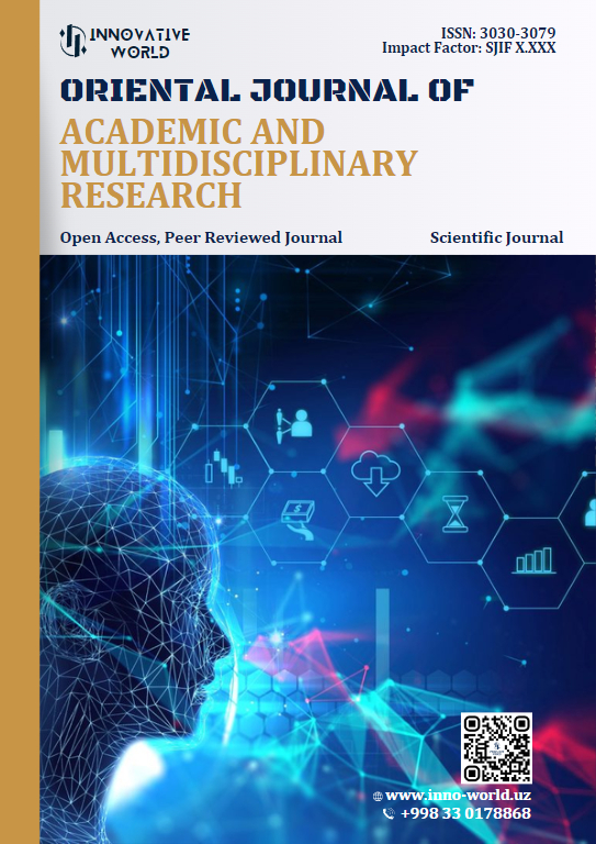 					View Vol. 2 No. 4 (2024): Oriental Journal of Academic and Multidisciplinary Research (OJAMR)
				